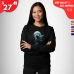 Boar Howling at the Moon Sweatshirt