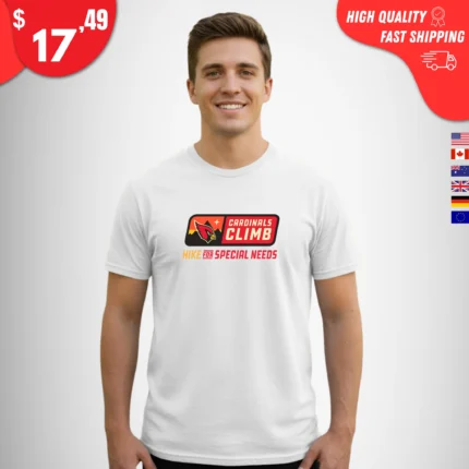 Cardinals Climb Hike For Special Needs t-Shirt