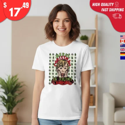 Merry Christmas Ya Filthy Animal Shirt