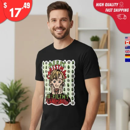 Merry Christmas Ya Filthy Animal t-Shirt