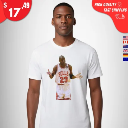 Michael Jordan Shrug t-Shirt
