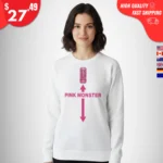 Pink Monster Energy sweatshirt