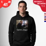 Quiet Piggy Trump Hoodie