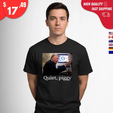Quiet Piggy Trump t-Shirt