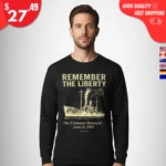 Remember the Liberty The Ultimate Betrayal June 8 1967 Sweatshirt