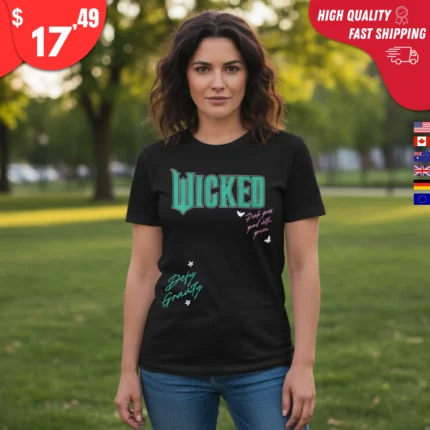 Wicked Pink Goes Good With Green Shirt