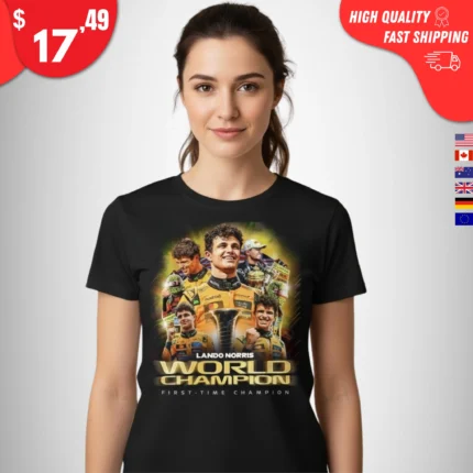 Lando Norris World Championship t-Shirt