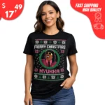 Merry Christmas Nukka Pinky Shirt