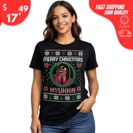 Merry Christmas Nukka Pinky Shirt