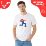 Super Mario Swastika Nazi Shirt