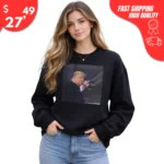 Trump Middle Finger at Heckler sweatshirt