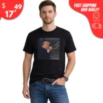 Trump Middle Finger at Heckler t-Shirt