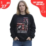 only traitors help invaders Sweatshirt