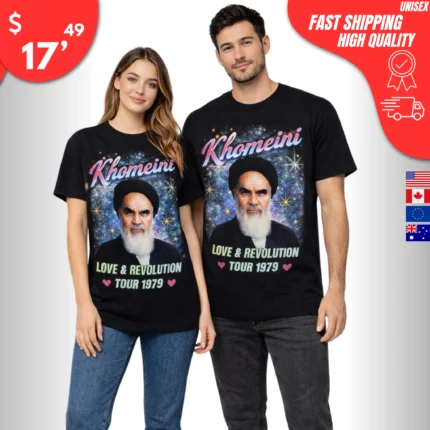 Khomeini Iran Revolution Tour 1979 Shirt