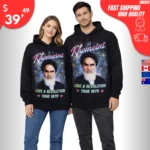 Khomeini Iran Revolution Tour 1979 Hoodie