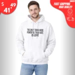 Only Thing More Powerful Than Hate Is Love Hoodie