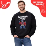 Optimistic Prime Elon Musk Sweatshirt