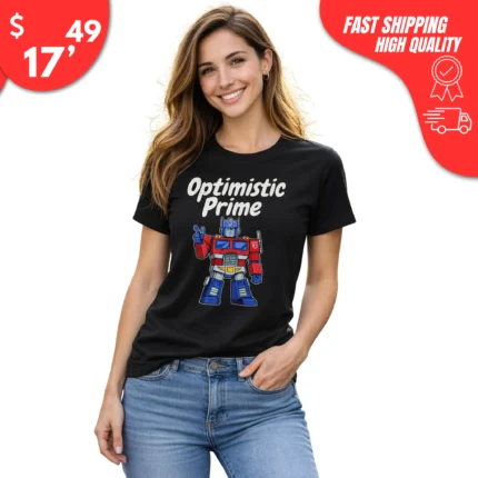 Optimistic Prime Elon Musk T Shirt