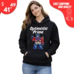 Optimistic Prime Elon Musk Hoodie