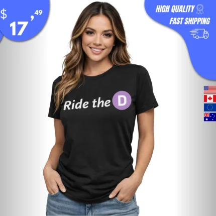 Ride the D Metro T-Shirt