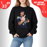 Sam Darnold Flipping Off Sweatshirt
