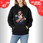 Sam Darnold Middle Finger Hoodies