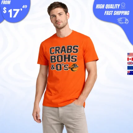 Crabs Bohs and Os Shirt