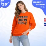 Crabs Bohs and Os Sweatshirt