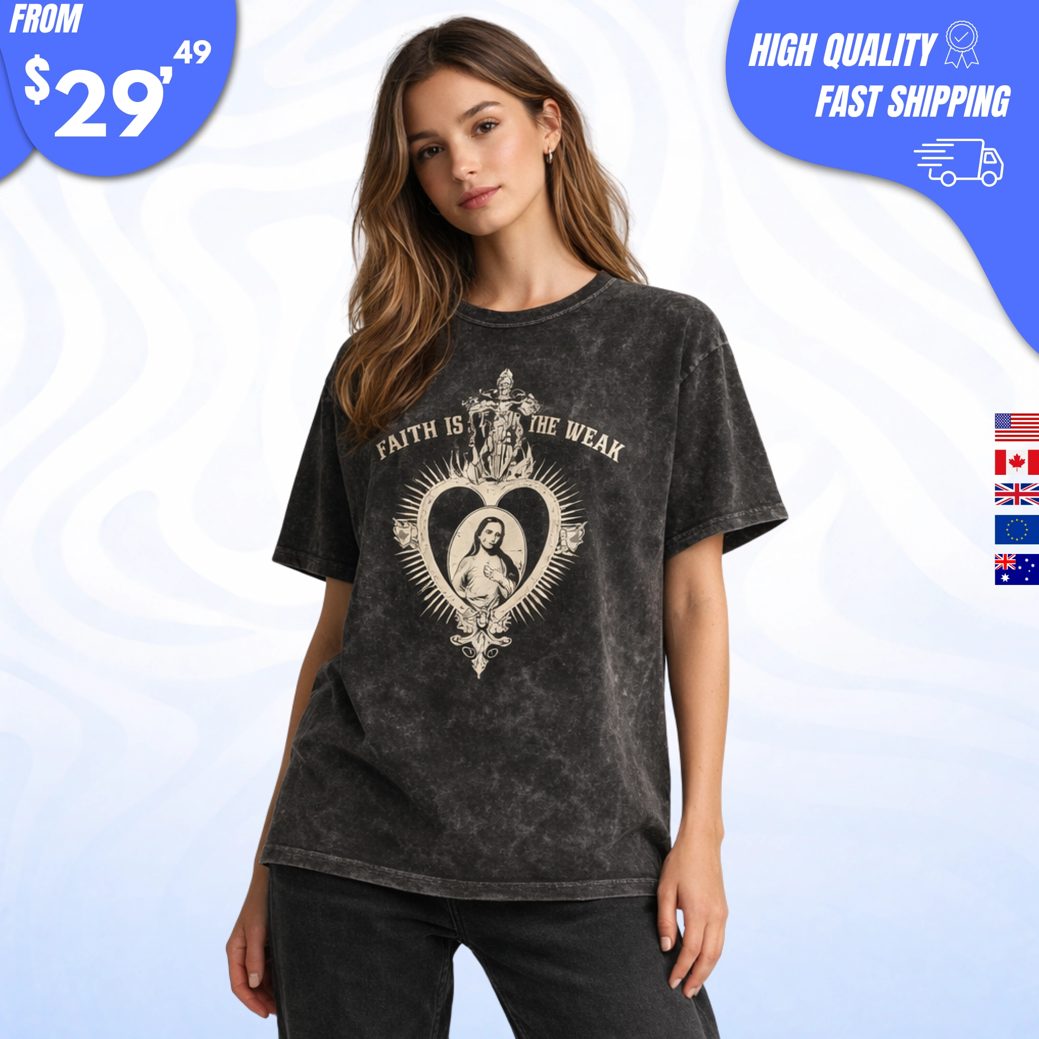 Faith-Isnt-for-the-Weak-shirt_result Faith Isn’t for the Weak Shirt