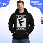 Flat Content Rated by Lolis Hoodie