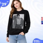 Hudson Williams Fur Coat Sweatshirt