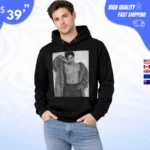 Hudson Williams Fur Coat Hoodie