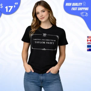 Written and Directed by Taylor Swift Shirt