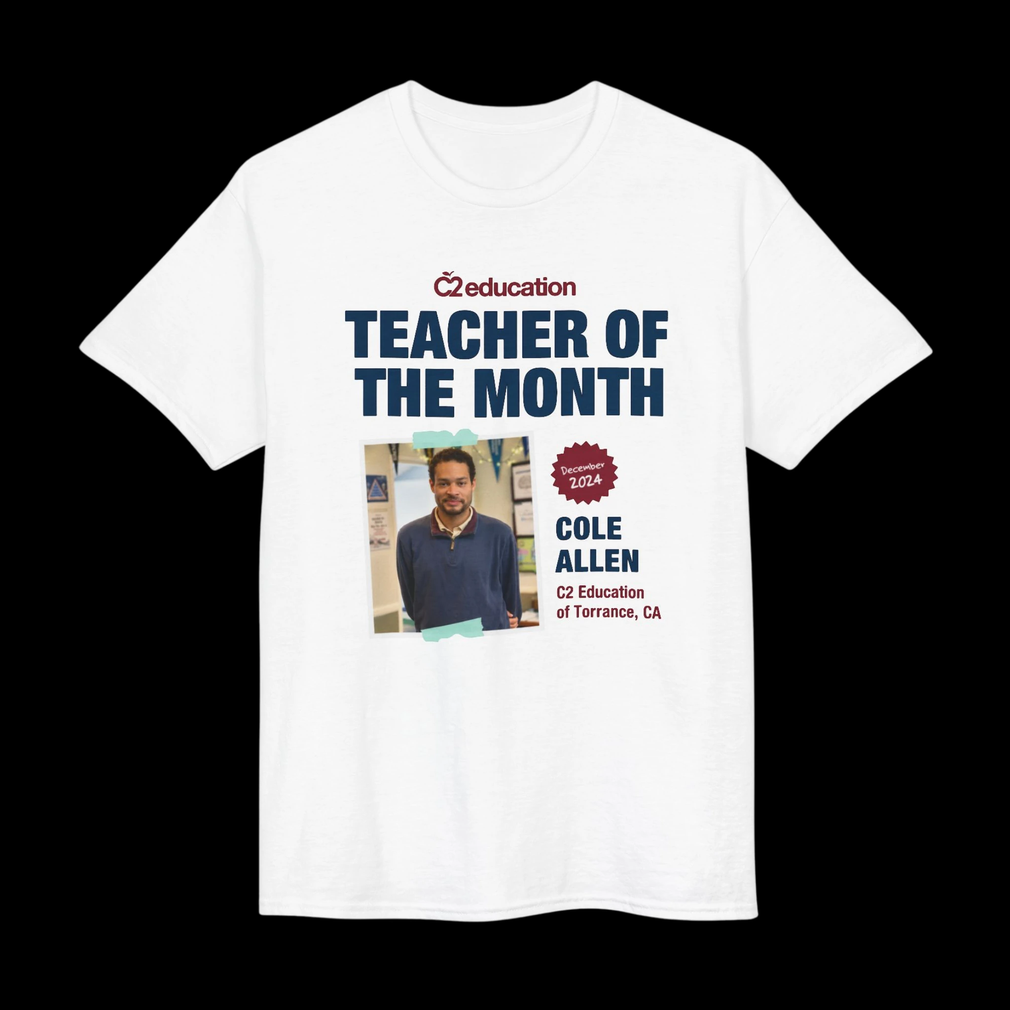 Cole-Thomas-Allen-Teacher-of-the-Month-Shirt Cole Thomas Allen Teacher of the Month Shirt - Image 1