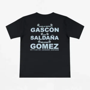 Karla Sofía Gascón Zoe Saldaña & Selena Gomez Shirt