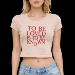 To Be Loved Is to Be Known tank Top