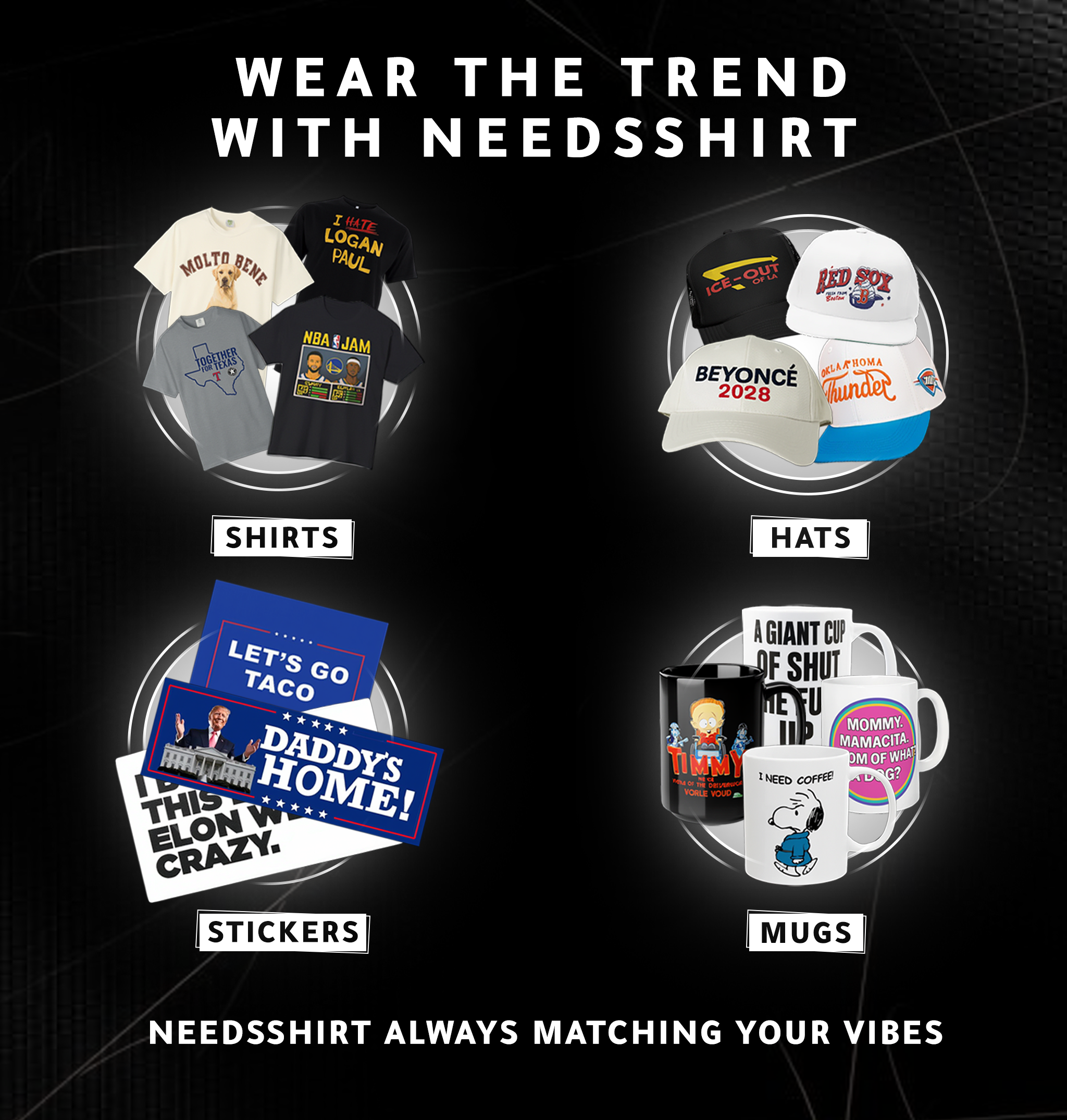 Needs Shirt phone banner