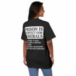 Prison Is Perfect for Liberals Edgy Anti Liberal Meme t-Shirt