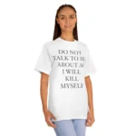 Do Not Talk to Me About AI Ayo Edebiri t-Shirt