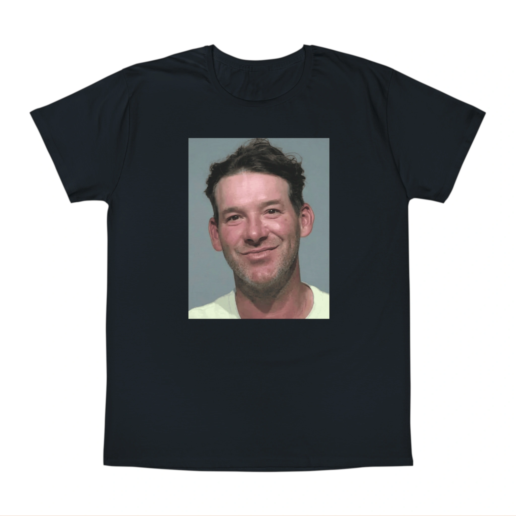 Tony-Romo-Mugshot-Shirt Tony Romo mugshot Shirt