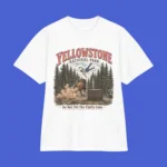 Yellowstone National Park Do Not Pet The Fluffy Cows Funny Bison Shirt