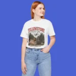 Yellowstone National Park Do Not Pet The Fluffy Cows Funny Bison t-Shirt